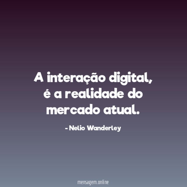 A interação digital
