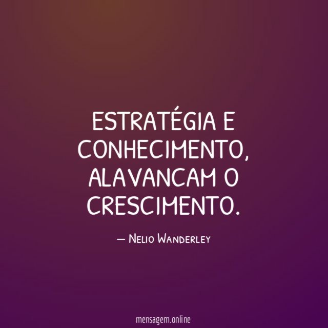 Estratégia e Conhecimento