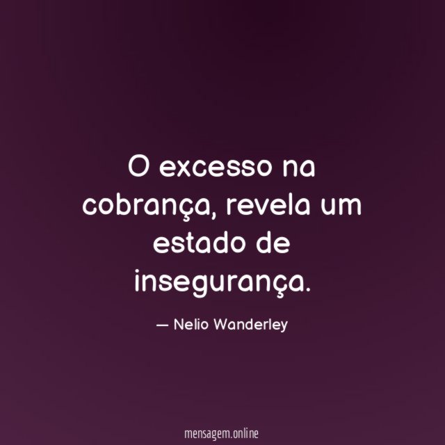 O excesso na cobrança