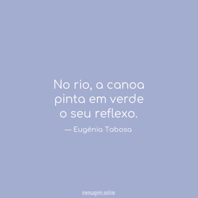 No rio
