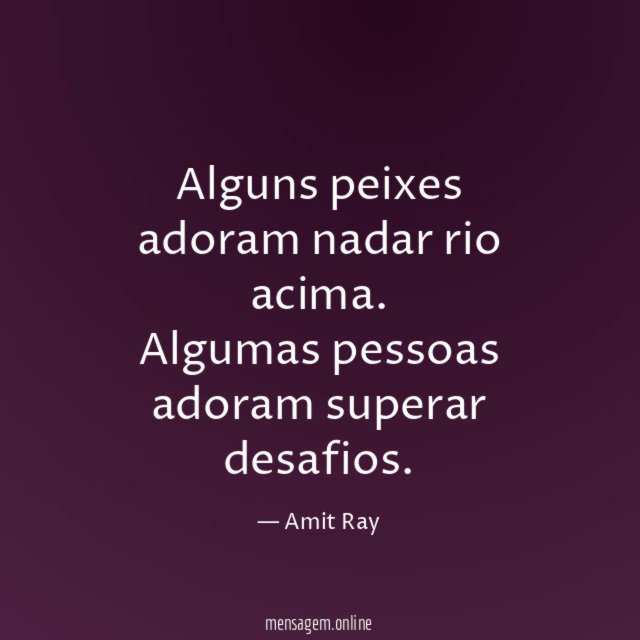 Alguns peixes adoram nadar rio acima