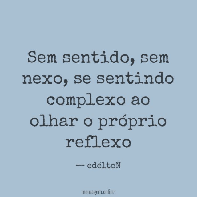 Sem sentido