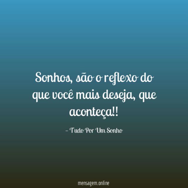 Sonhos