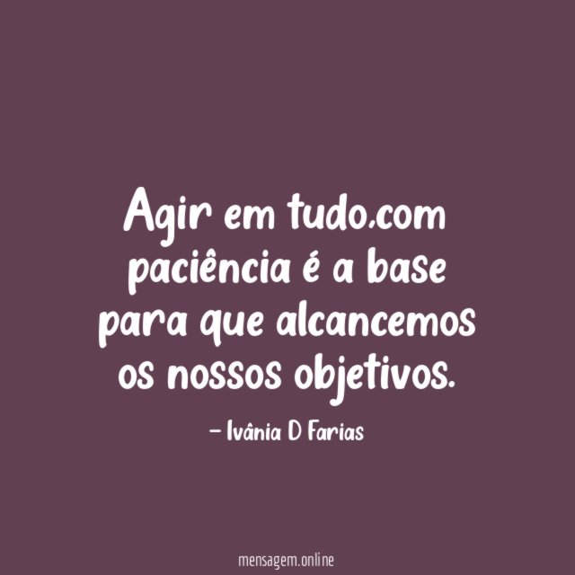 Agir em tudo