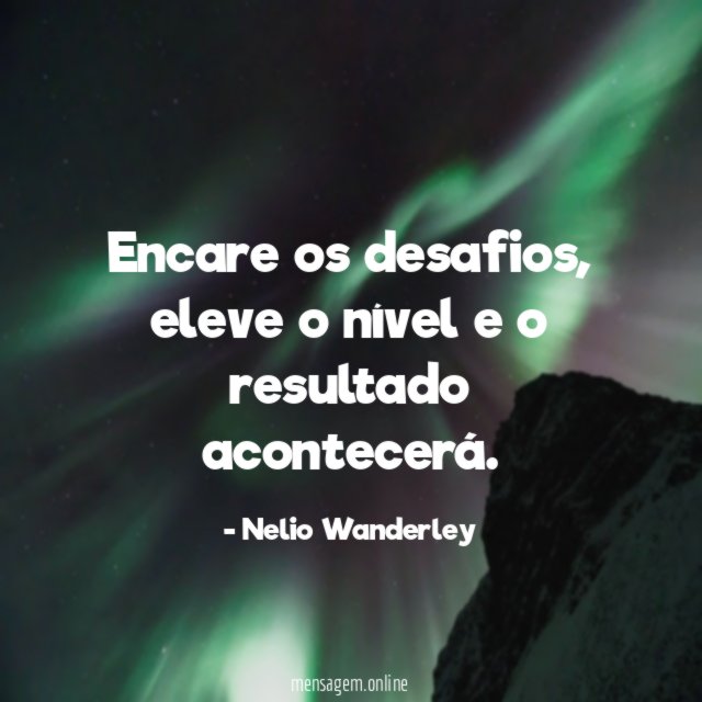 Encare os desafios