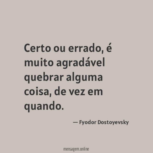 Certo ou errado