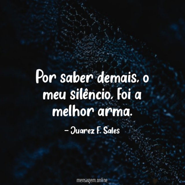 Por saber demais