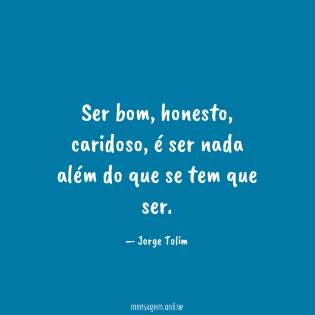 Ser bom