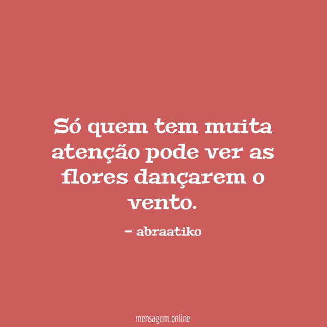 Só quem tem muita atenção pode ver as
