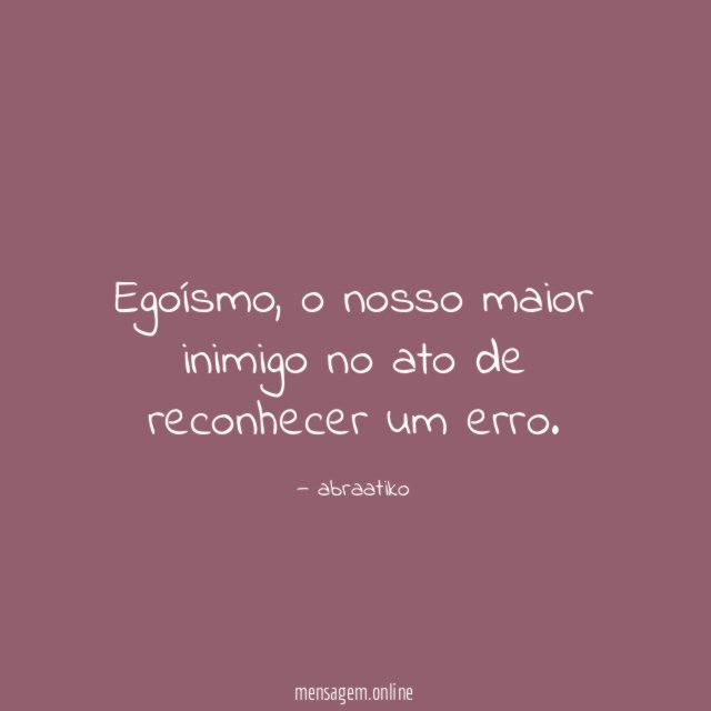 Egoísmo