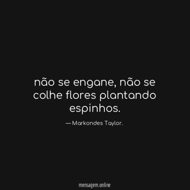 não se engane