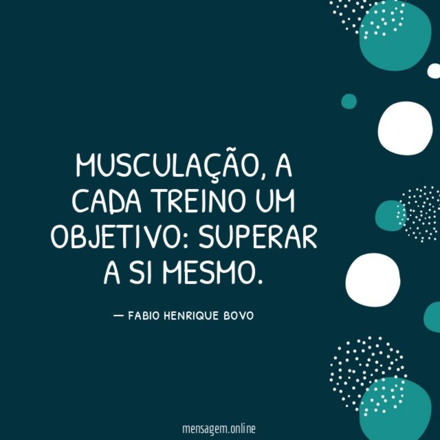 MUSCULAÇÃO