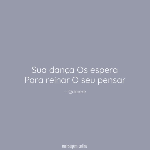 Sua dança Os espera Para reinar O seu pensar