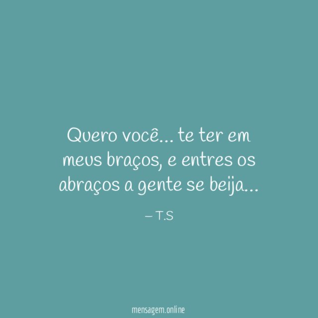 Quero você