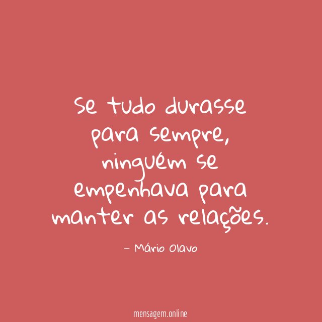 Se tudo durasse para sempre