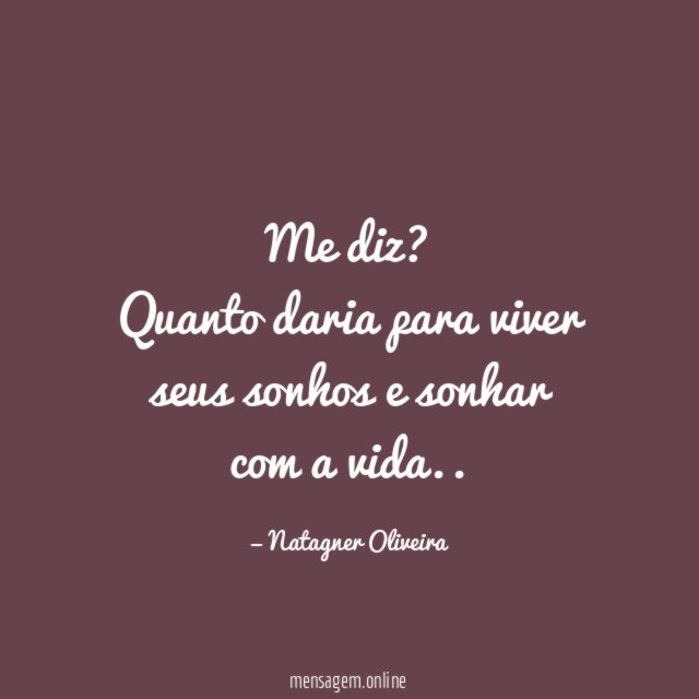 Me diz