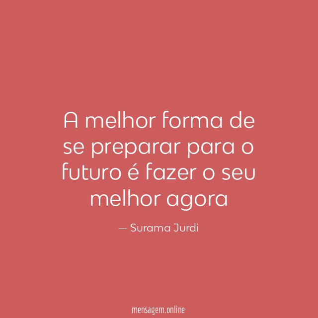 A melhor forma de se preparar para