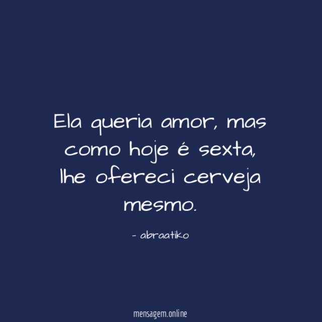 Ela queria amor