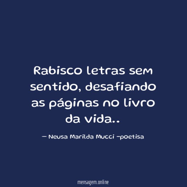 Rabisco letras sem sentido