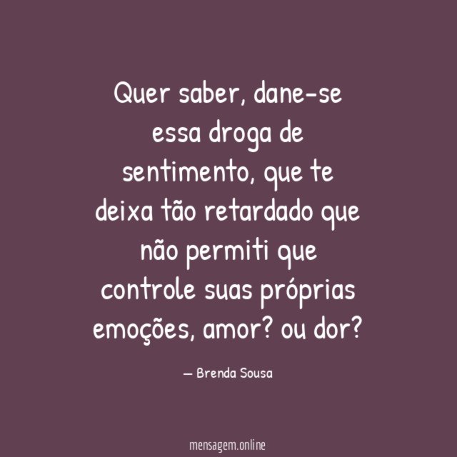 Quer saber
