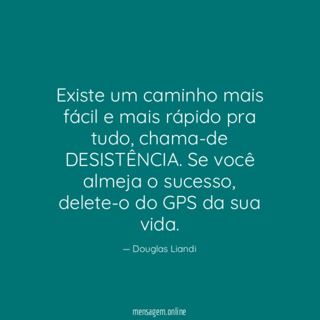 Existe um caminho mais fácil e mais rápido pra tudo