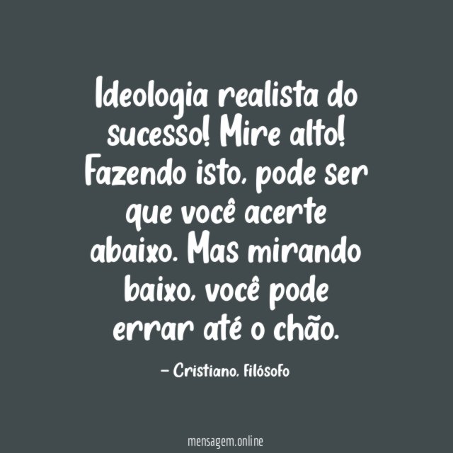 Ideologia realista do sucesso
