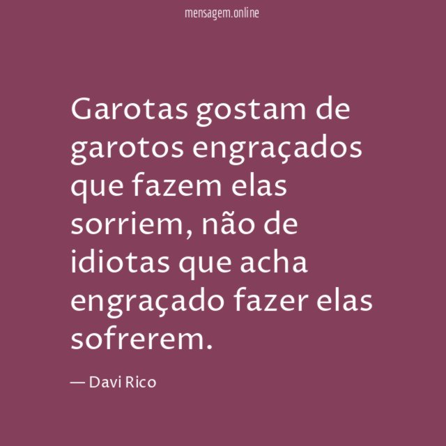 Garotas gostam de garotos engraçados que fazem elas sorriem