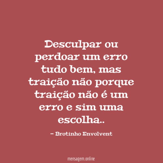 Desculpar ou perdoar um erro tudo bem