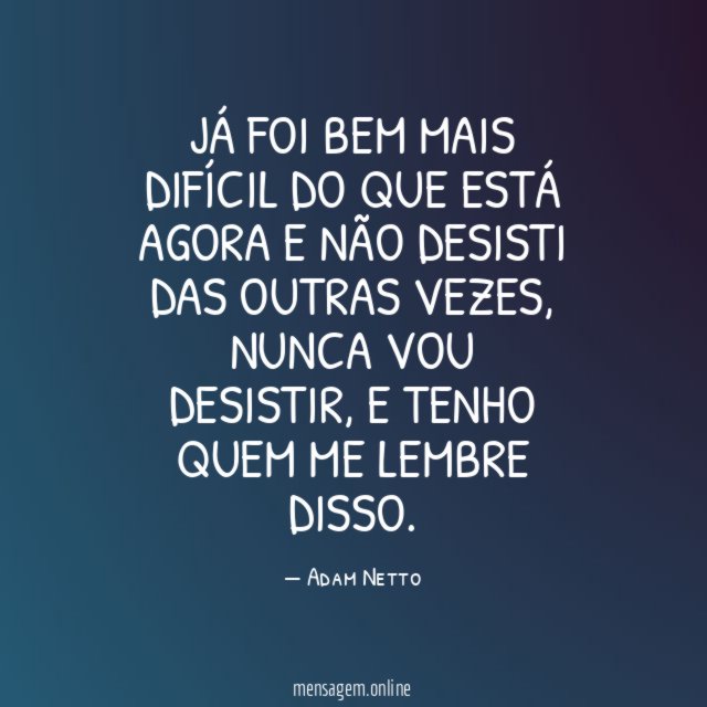 Já foi bem mais difícil do que está
