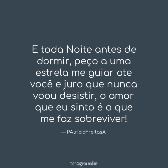 E toda Noite antes de dormir