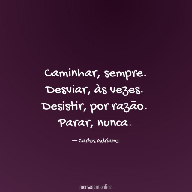 Caminhar