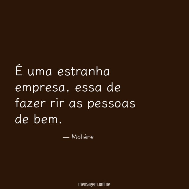 É uma estranha empresa