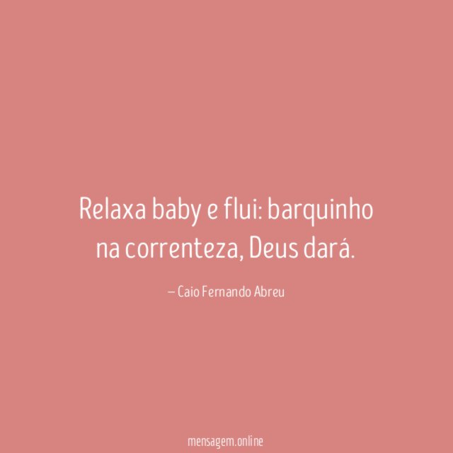 Relaxa baby e flui
