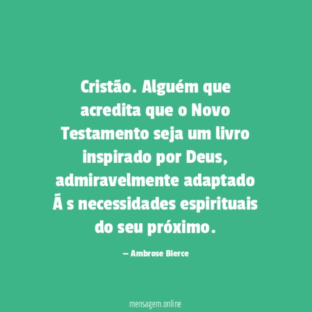 Cristão