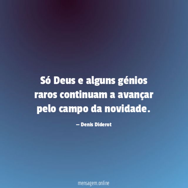 Só Deus e alguns génios raros continuam a