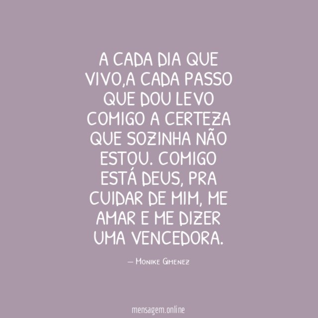 A cada dia que vivo