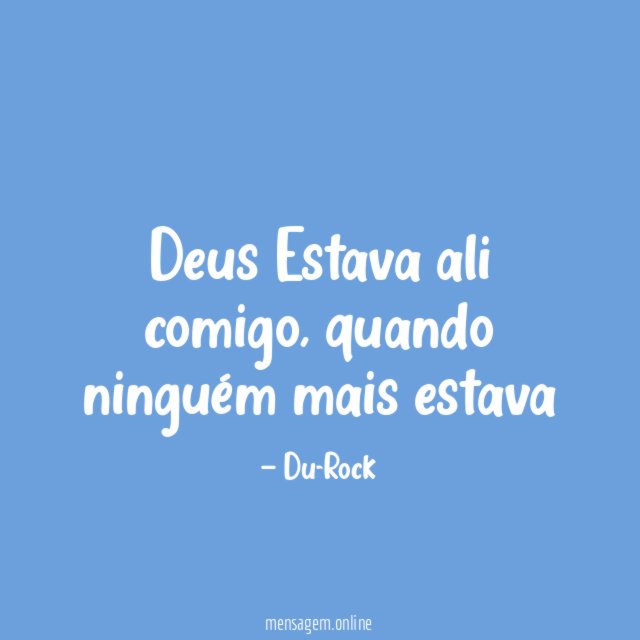 Deus Estava ali comigo