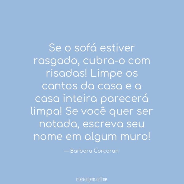 Se o sofá estiver rasgado