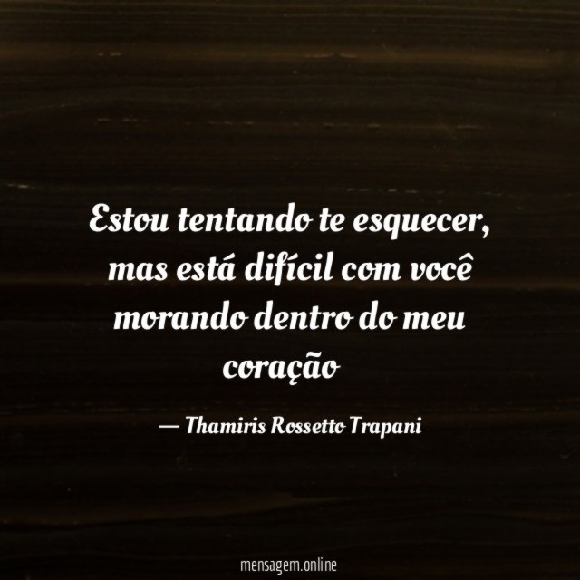 Estou tentando te esquecer
