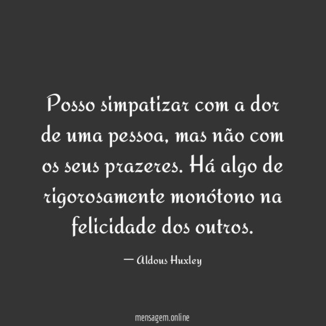 Posso simpatizar com a dor de uma pessoa