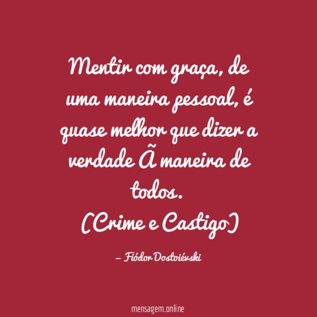 Mentir com graça