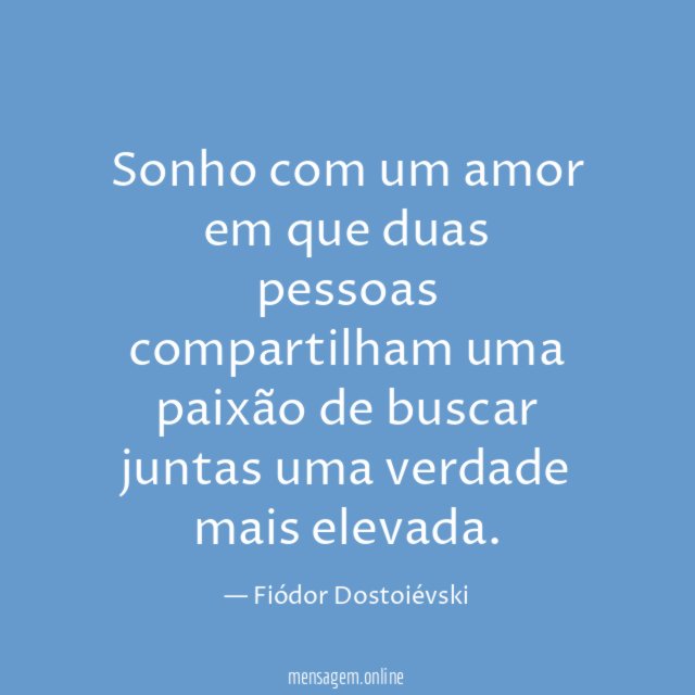 Sonho com um amor em que duas pessoas