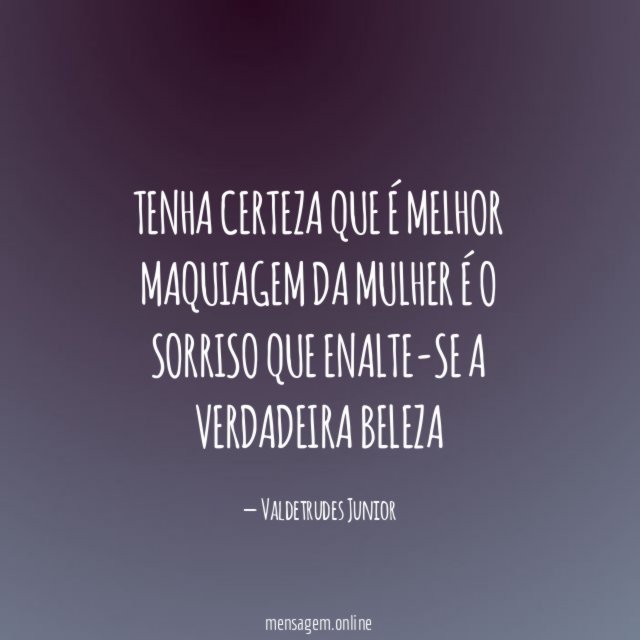 Tenha certeza que é melhor maquiagem da Mulher
