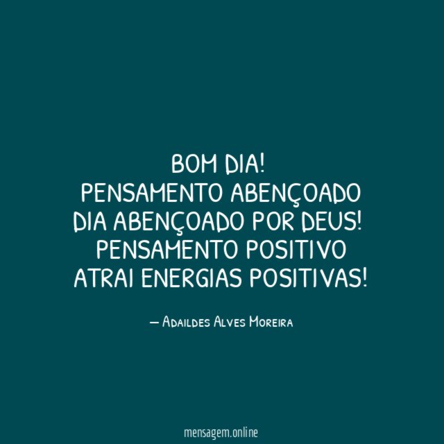 BOM DIA
