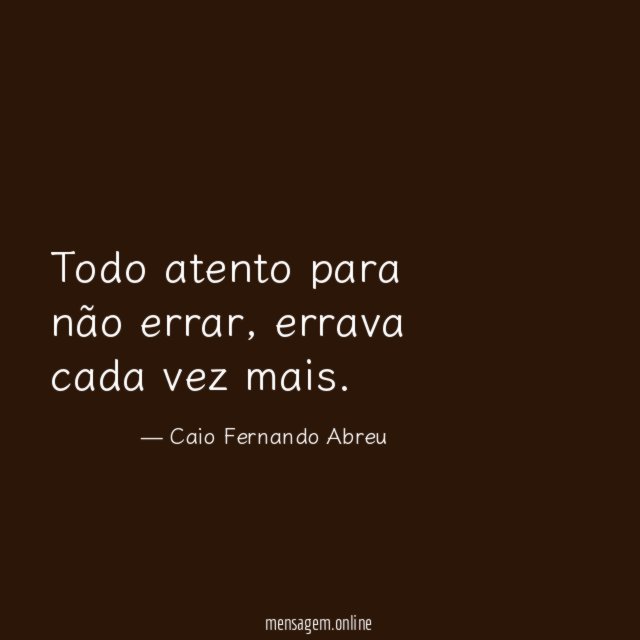 Todo atento para não errar