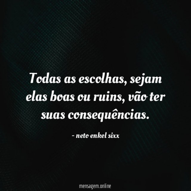 Todas as escolhas