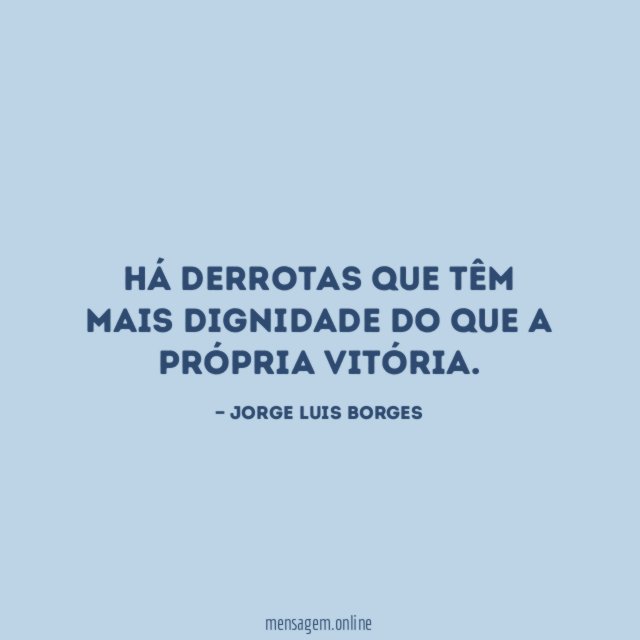 Há derrotas que têm mais dignidade do que