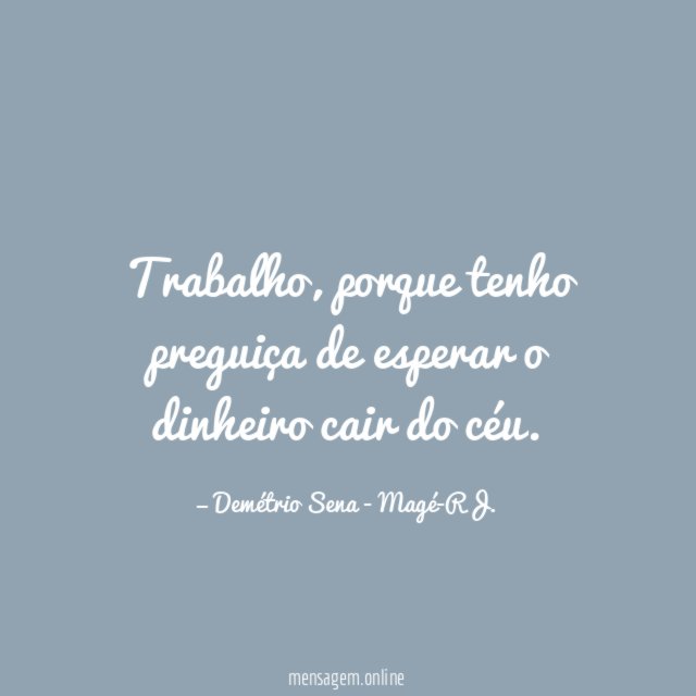 Trabalho