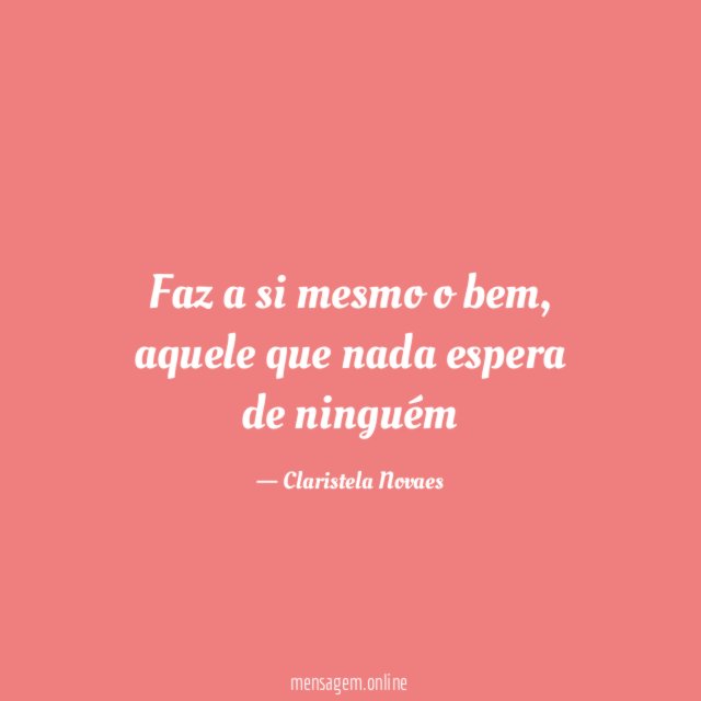 Faz a si mesmo o bem
