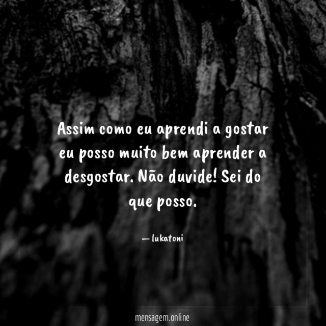 Assim como eu aprendi a gostar eu posso